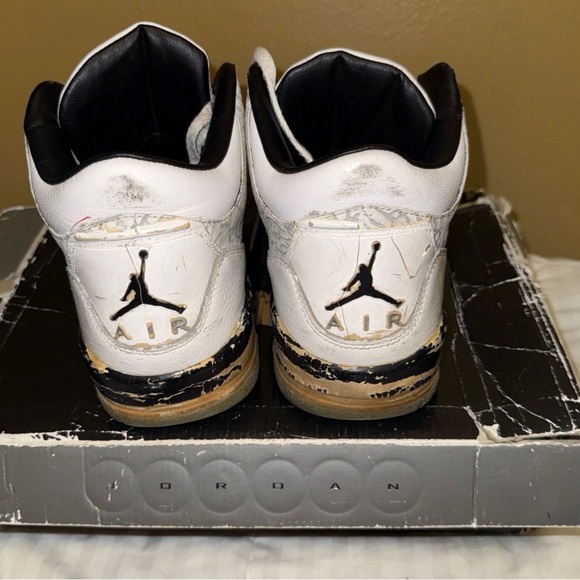 Jordan 3 White Flip Size 10.5 - Picture 4 of 7